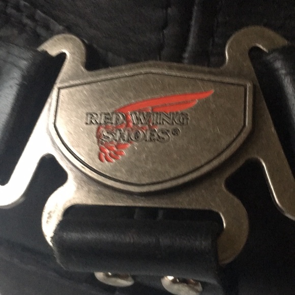 Motorcycle riding boots, mens size. Black - Picture 2 of 4